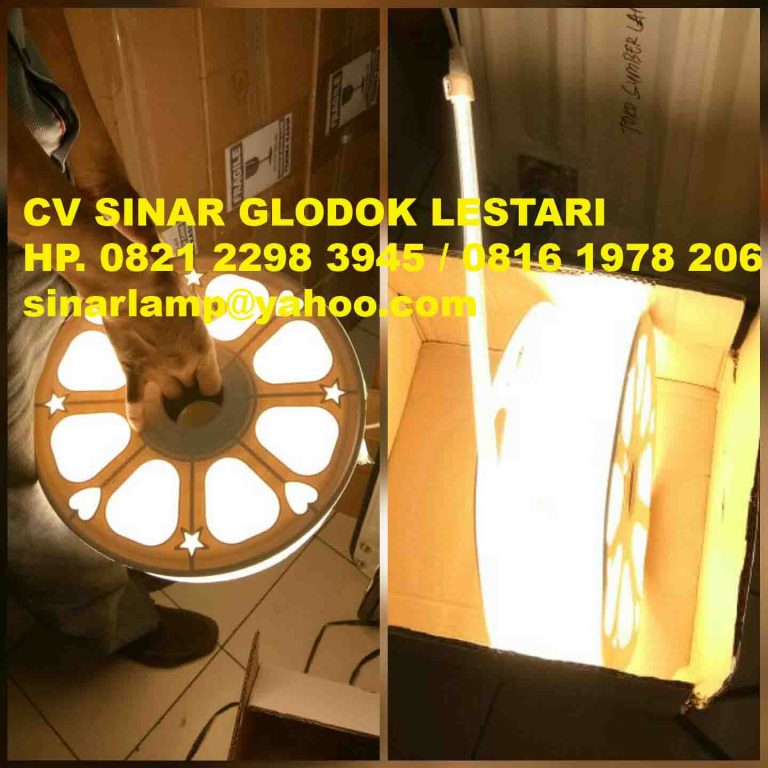 Lampu LED Strip 220 volt warna 4000K