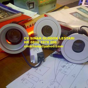 Lampu LED Interior Downlight 4W Cahaya Fokus