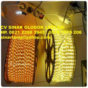 Lampu LED Strip 5050 100m Yellow dan Warmwhite