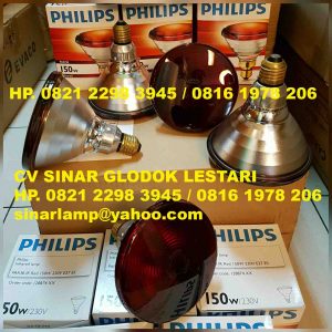 Lampu Infrared Philips 150 watt
