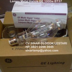 Lampu Metal Halide GE MVR 1000w BT37 ( M-47)