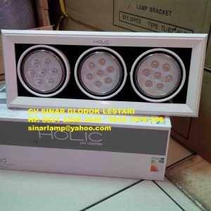 Lampu LED Downlight 3 x 7W HOLIC