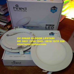 Lampu Downlight Led Panel 12W Hiled