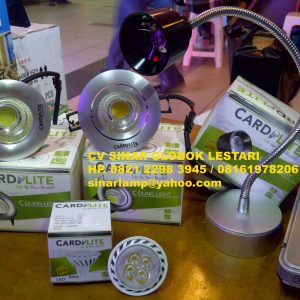Downlight LED 5W LED MR16 dan Lampu Baca CARDILITE