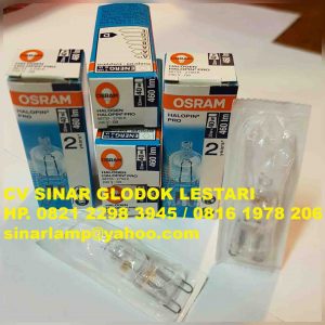 Lampu Halogen Halopin Pro 240v 33w Osram 66733