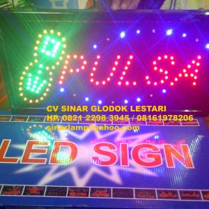 LED Sign PULSA
