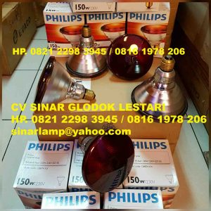 Philips PAR38 IR Red 150W 230V E27 ES