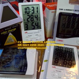 Digital Display Clock, Temperatur, Humidity Meter