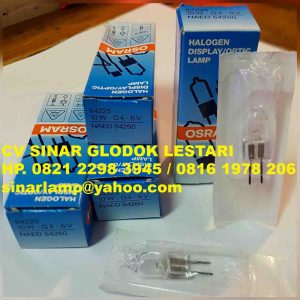Lampu Halogen 6V 10W model kacang Osram
