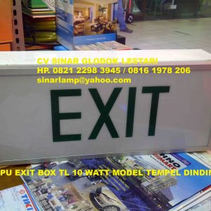Lampu Emergency EXIT Box ARTOLITE