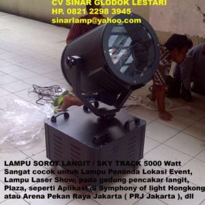 Lampu Sorot Pameran Besar