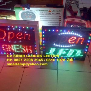 LED Papan Display Open Running Text