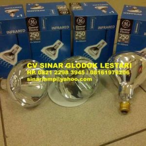 Lampu Pemanas IR 250W GE