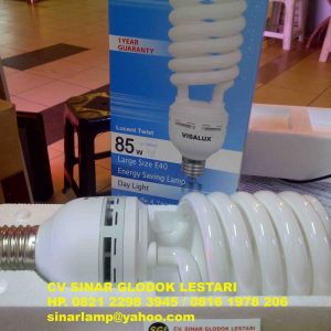 Lampu LHE 85W E40 Spiral VISALUX