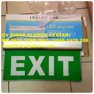 Lampu Exit LED B08