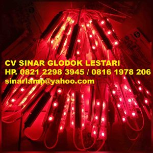 LED Module 3 mata warna Merah