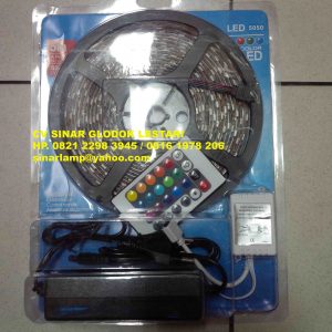 Lampu LED Strip 2835 Multi Color RGB + Remote