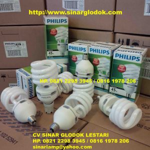 Lampu EHL TWISTER 45W 865 E27 220-240V PHILIPS