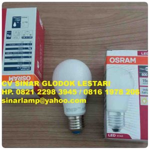 Lampu LED Bulb Osram 7.5 watt