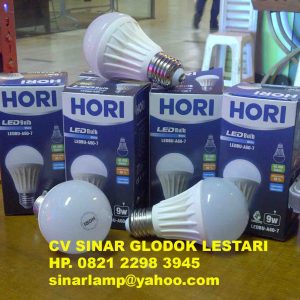 Lampu LED Bulb 9W HORI