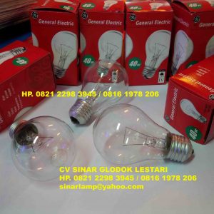 Lampu Pijar GE 40W 110-130V