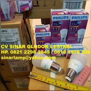 Lampu LED Philips 3.5 watt warm white