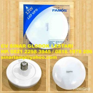 Lampu LED UFO 12 watt Fanos