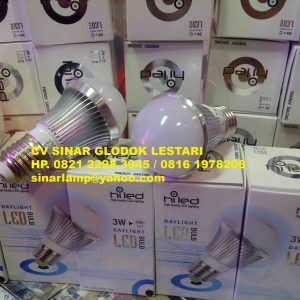 Lampu LED Bulb 3W HILED