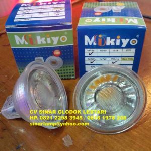 Lampu LED Halogen MR16 5W 220V Mikiyo