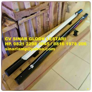 Kap Lampu TL Bambu 36 watt