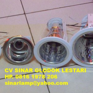 Kap Downlight Fitting E27 Untuk Lampu LHE