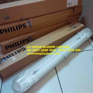 Kap Lampu Waterproof TCW060 2xTL-D18W Philips