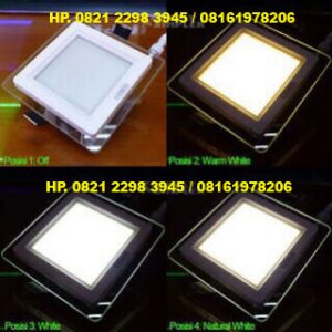Lampu LED Panel 3 Warna