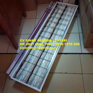 Lampu RM 2×16 TL LED Philips Mirror Stainless