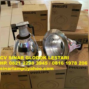 Downlight Philips 66664 Recessed Nickel Chrome 1x18W