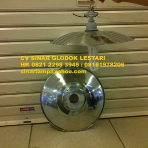 Kap Lampu WD Stainless Stell E27