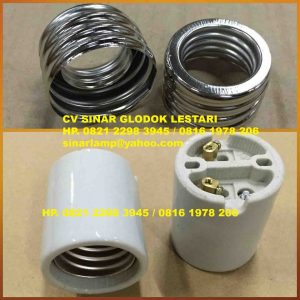 Fitting Lampu Dual Fungsi E40 to E27 to E40