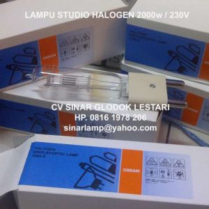 Lampu Studio Halogen Optic 230V 2000W OSRAM