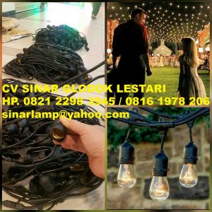 Fitting Lampu Gantung Hias Outdoor