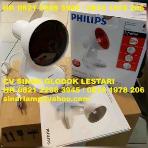 Lampu Terapi Kesehatan Infraphil 150W Philips