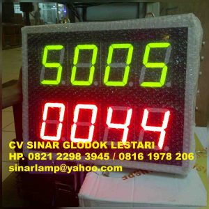 Lampu Display Produksi