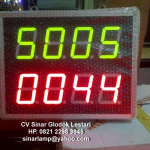 Lampu Digital Display Papan Produksi
