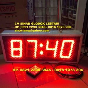 Lampu Digital Timer Down