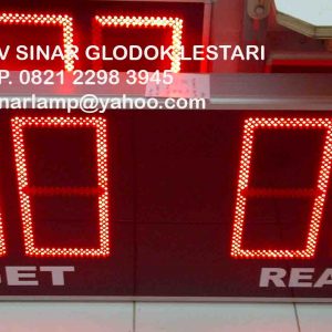 Lampu Digital Display Produksi