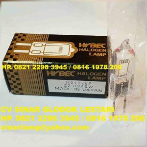 Lampu Halogen Operasi Bedah 22.8V 50W Hybec