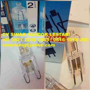 Lampu Halogen Halopin 20W dan Halogen Capsule 120W