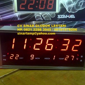 Lampu Jam Digital LED Digital CLOCK 15L