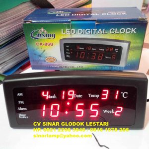 Jam Digital Merah CX 868