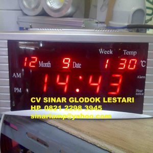 Digital Clock atau Jam Digital