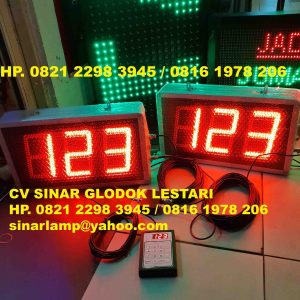 Lampu Digital Display Gereja 2 Box 3D 6 inch